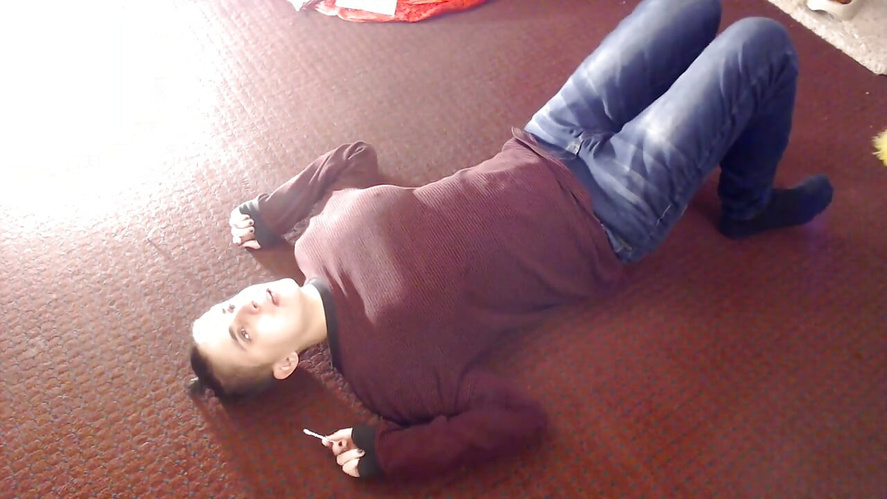 Pulverización de estornudos en la espalda