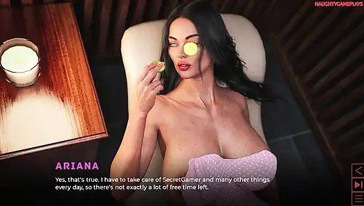 The Synthetic Part 11 By Carbon - Stepmom Has The Best Huge Boobs & Juicy Nipples , Two Sexy MILFS