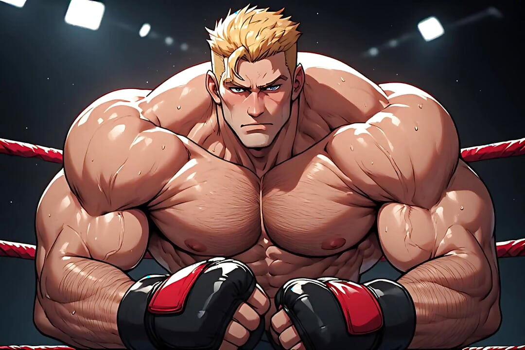 Ken Masters Naked Fighter (ai)