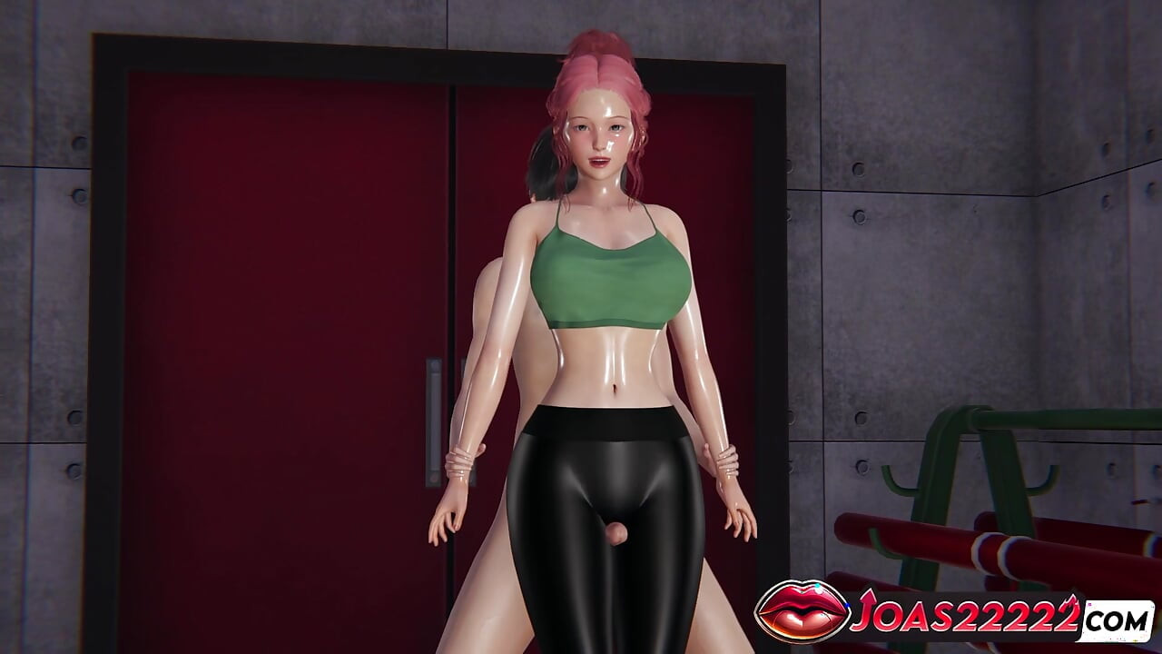 Kushine Cameltoe Thighjob 3D hentai - en primer plano - vaquera montando y preñada en misionero