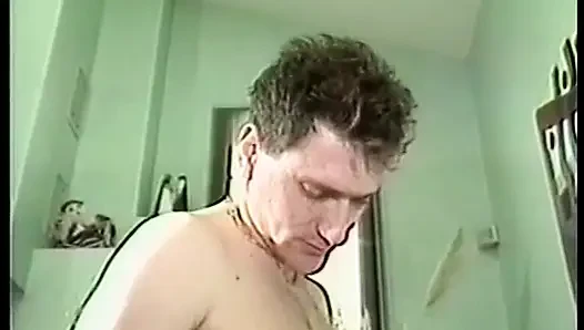 Horny bitch getting satisfied with her two gay friends