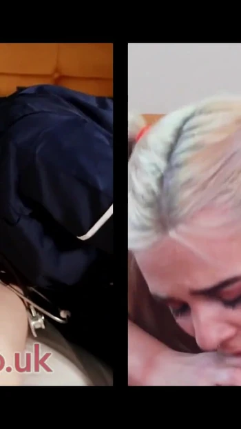 Iconic moment from "The Great British Blowjob Race - Round 10"