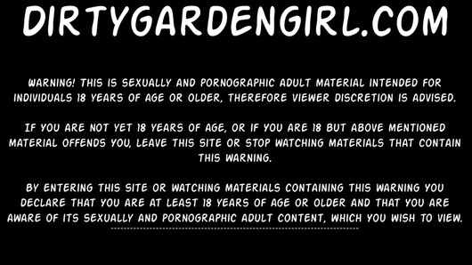 28cm 동그란 후장, 후장 탈출, dirtygardengirl