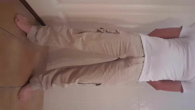 Wet pants