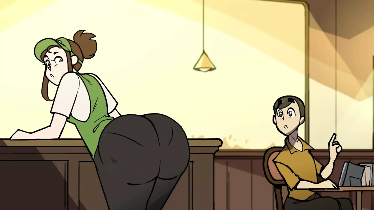 Chubby Barista MILF with Giant Lactating Boobs – 3D Cartoon Parody HQ