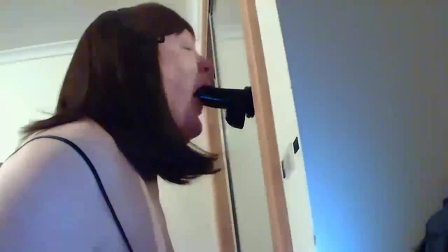 Robyn deep throat black dildo
