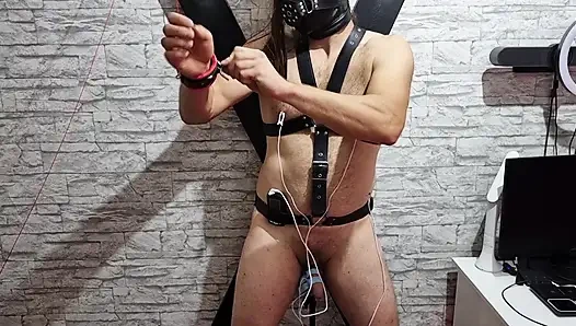 Slave Fucks Himself Hard Until He Comes Part 2-4