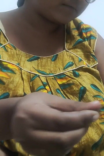 Playing with Herself Is a Part of Her Routine