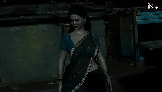 The Village Head Fucked a Sexy Widow Hard Without a Condom