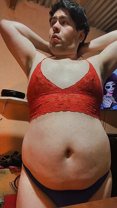 Wearing new clothes for my daddy I hope he likes to see me