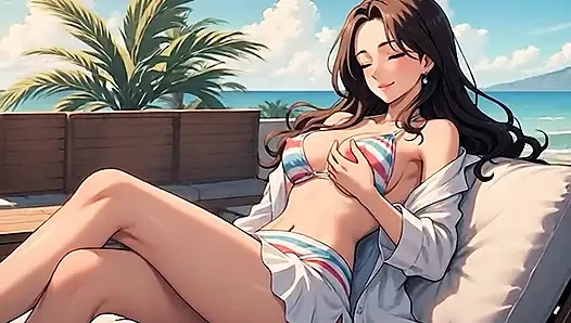 Konten Kartun AI Generated, video tanpa sensor gadis anime 18 tahun, kartun 3d closeup oleh Kiidzy Animates