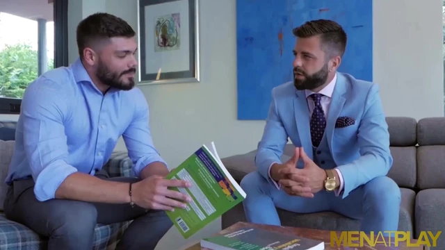 MENATPLAY Hunky Men Hector De Silva And Nicolas Brooks Fuck