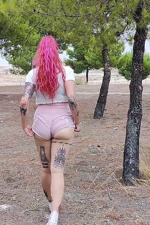 Outdoor Risky Running Sport Naked Risk in Park
