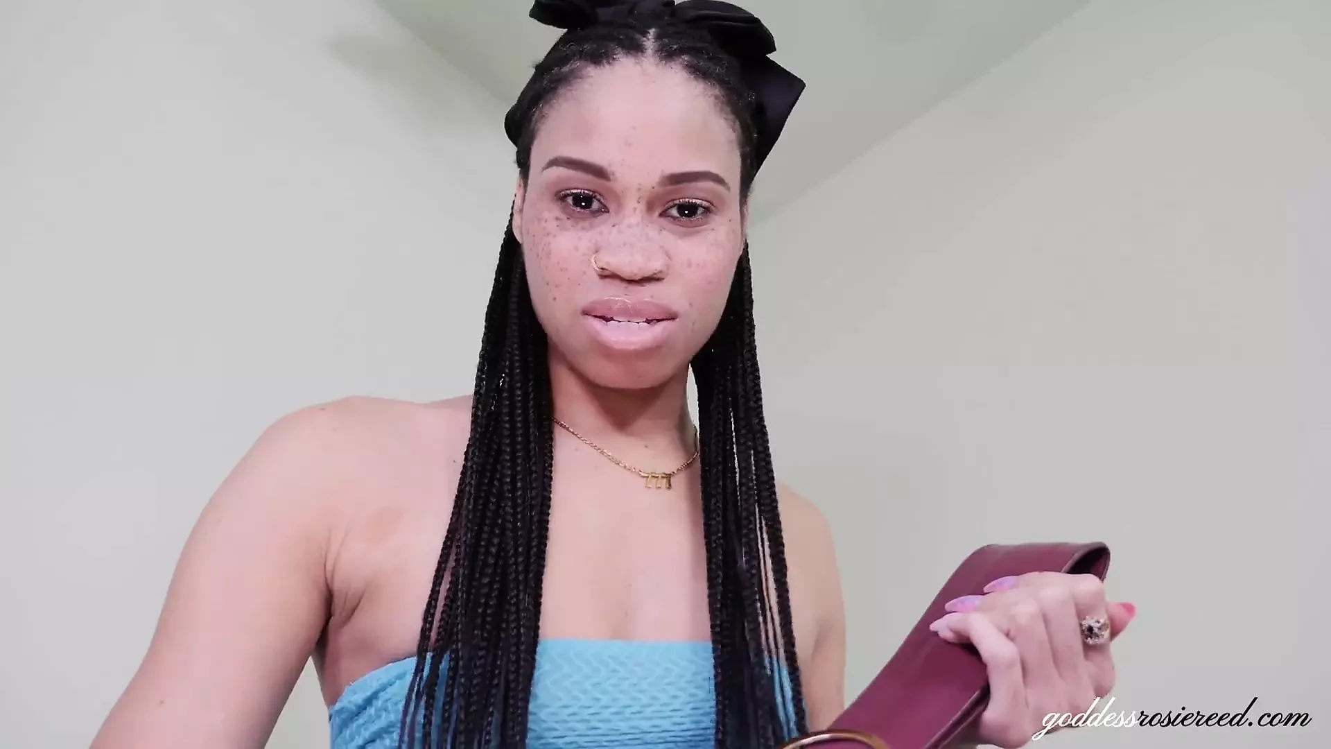 Pay Piggy Cash Spanking- Ebony Financial Domme Goddess Rosie
