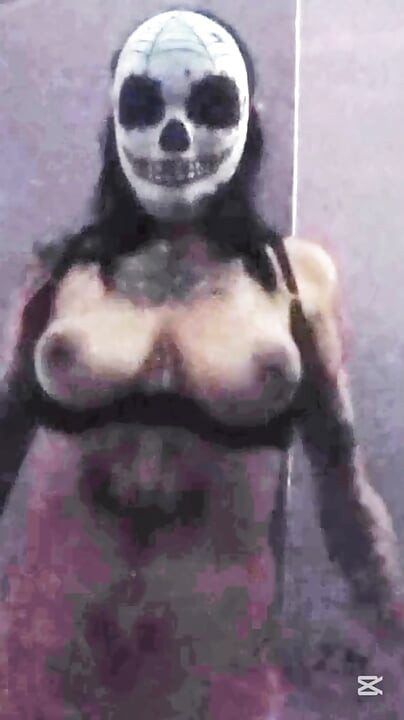 I secretly send my big tits to my stepbrother