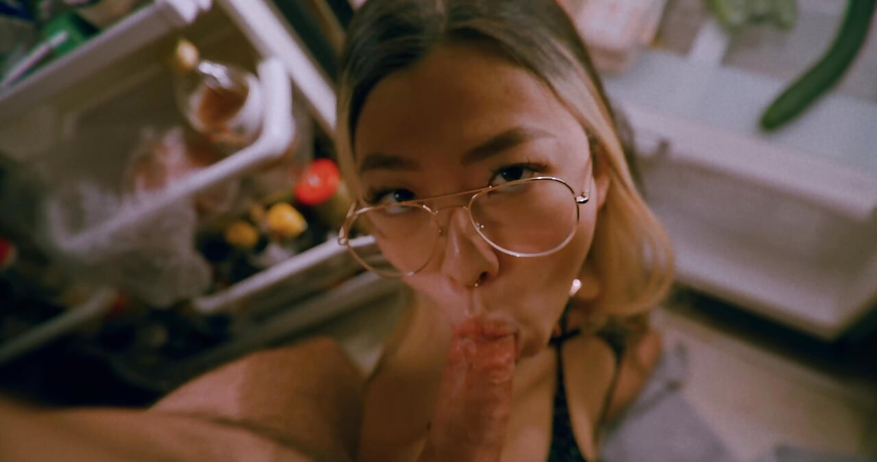 Late Night Kitchen Snack Turns Into a Protein Facial