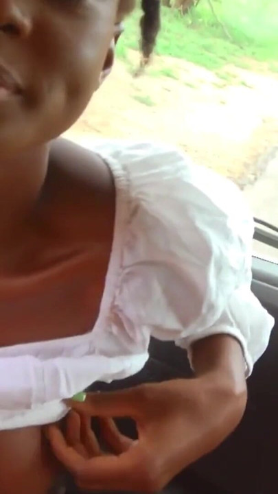 I knew my EBONY GF was excited about this trip... she ended up thanking me with her tight PUSSY | Clip 1