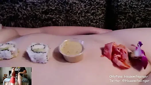 Live Streaming Show Sushi Girl and Blowjob