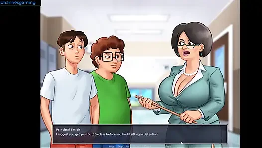 Summertime Saga - 1 going back to college