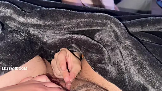 Big Clit Masc Gets Stroked Mid Study Sesh by Handsy Femme