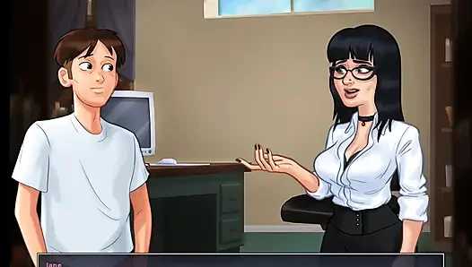 Yaz mevsimi efsanesi oyunu orta yaşlı seksi kadın rahibe tarafından temizleniyor
