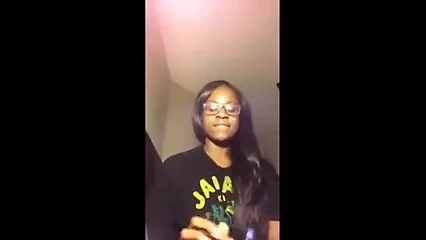 She suck for lube and sticks it up her arse