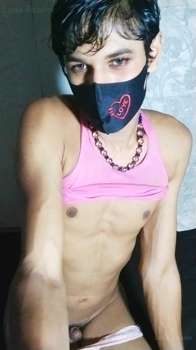 Cute Asian Femboy Tease - domowa gra solo