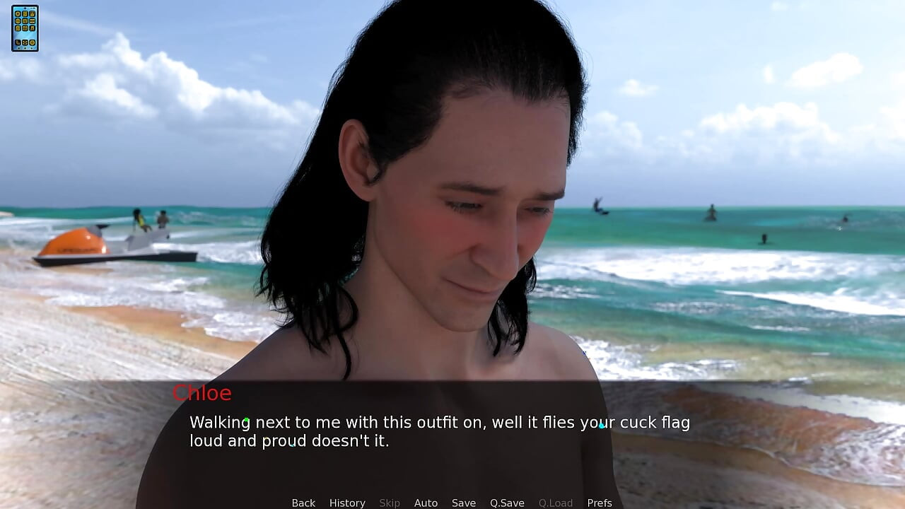 Paradise City: Sexy Dressed Hot Wife Walks on the Beach with Her Cuck Hubby Things Got Spicy - Episode 10