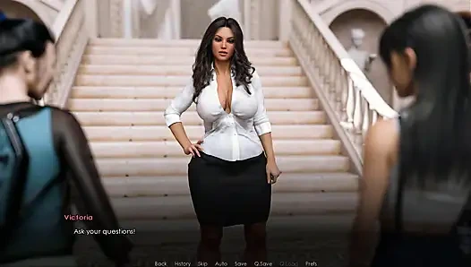 Академия похоти: мир магии и больших сисек милфы. Эпизод 6