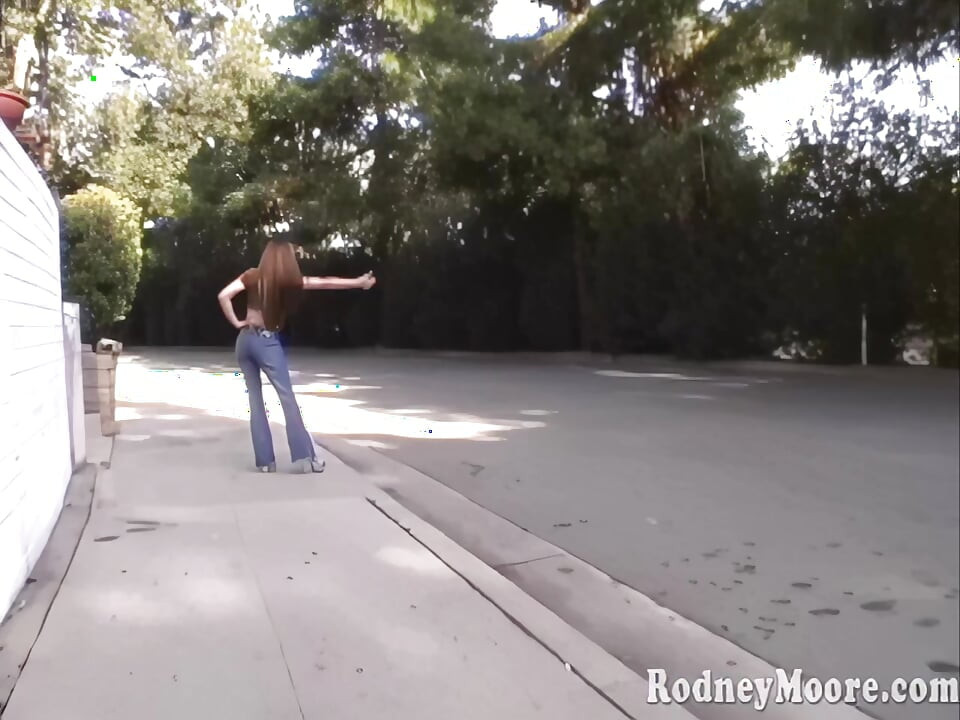 90s Hitchhiker Gets a Huge Facial and a Ride!