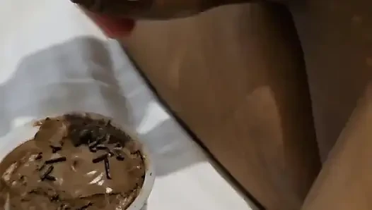 Sperma mit kuchen essen