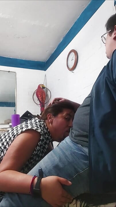 This little slut likes having sex at my mother-in-law's house.