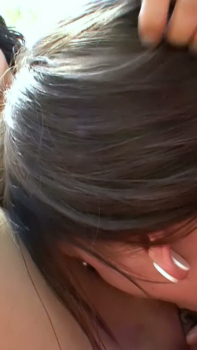 Purple Dildo by the Window - Girl with Bangs Fucks Her Friend Hard