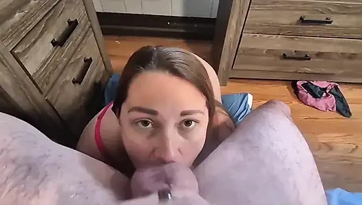 Wife Takes Multiple Facials From Husband