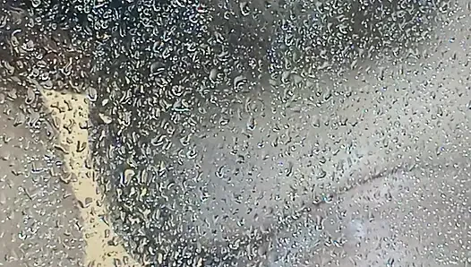 FUCKING HARD, MOANING LOUDLY AND SQUIRTING IN THE BATHROOM