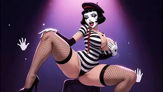 AI-Sexy Mime Tease