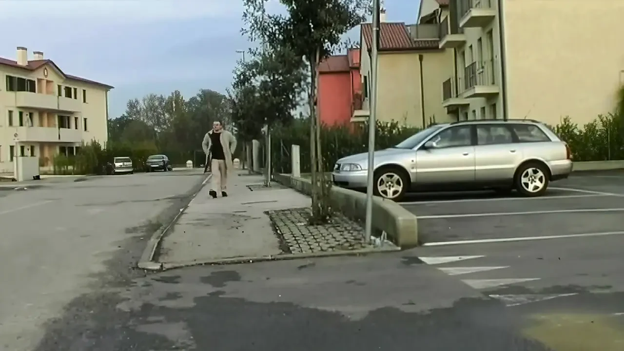 A Lollipop in the Tranny’s Ass Before Fucking Her and Getting Fucked in the Ass
