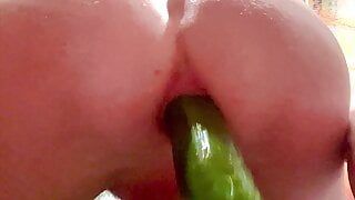 cucumber in my ass