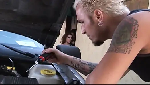 When girls drive crazy for mechanics