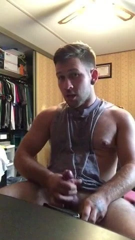 Showing off to his fan