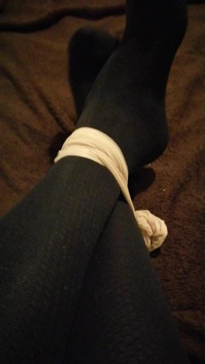 Tied up feet