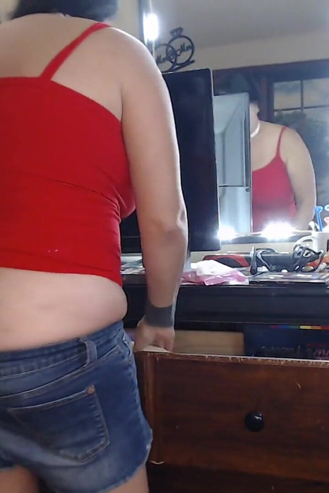 Sagging My Jean Shorts