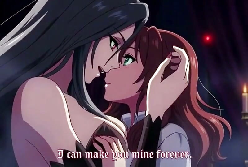 Una reina vampírica lesbiana transforma a una hermosa joven