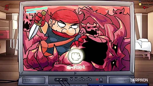 Persona 5 pemirsa adegan heartswitch (DERPIXON)