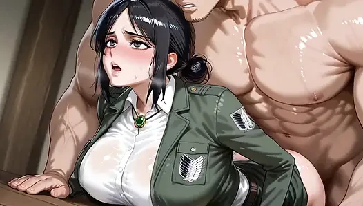 Kuzan (OP) x Pieck (AOT)