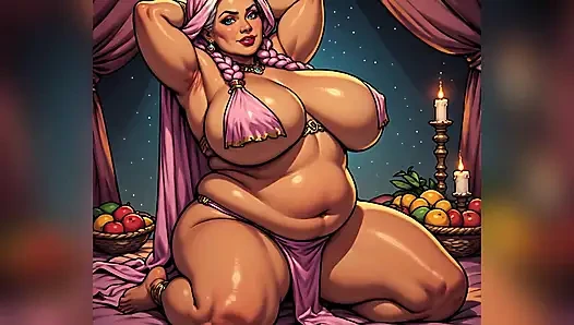 BBW, exotische frauenkunst