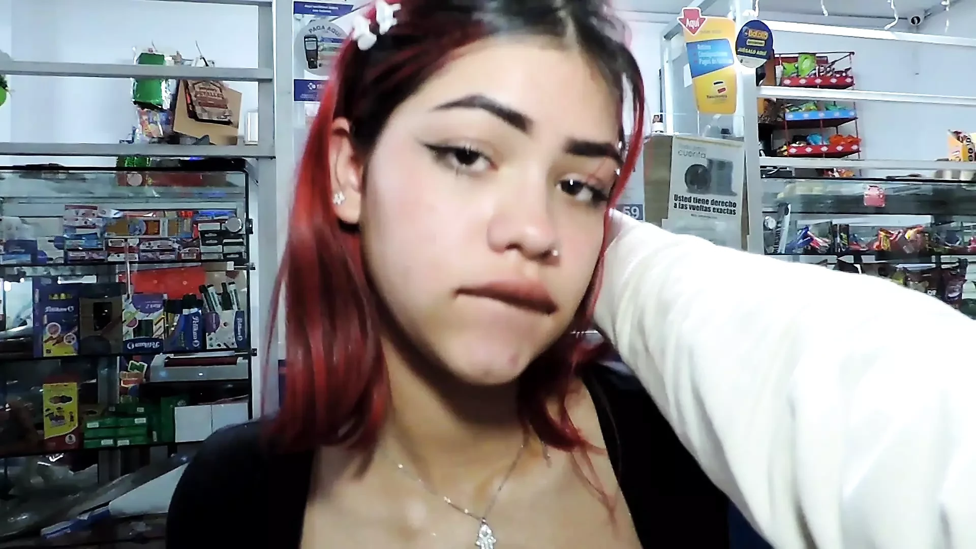 My cousin needs practice sucking