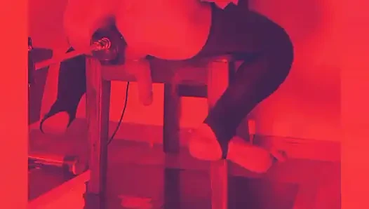 Femboy Fucked Hard by This Huge Dildo Till I Cum Milk