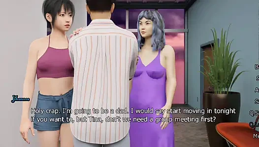 Ad #24 hamile kaldı ve çıplak haremimize katıldı