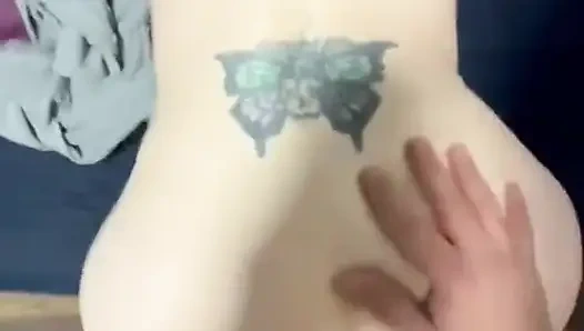 Голая спина сзади